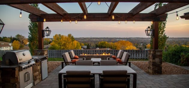 Bygga grillplats utomhus