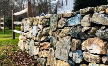 bygga stenmur trädgård